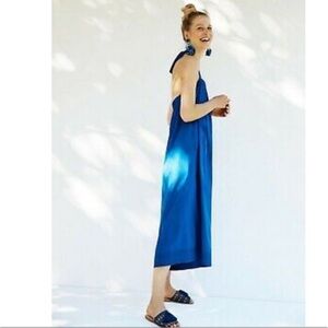 Anthropologie | sunward hei hei blue romper jumpsuit